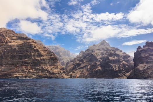 Los Gigantes in Tenerife, Canary Island, Spain