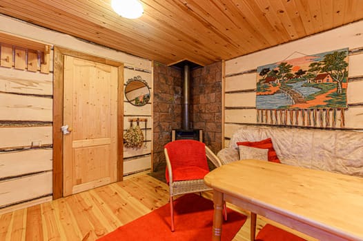 Russia, Moscow- November 15, 2019: interior room apartment modern bright cozy atmosphere. general cleaning, home decoration, bathhouse, sauna