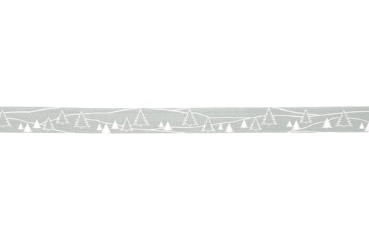 Background with ribbon on white background