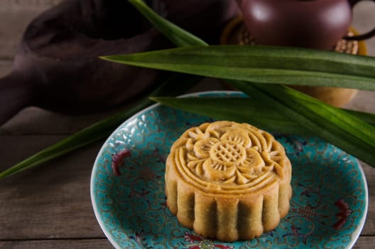 Mooncake ,Chinese mid autumn festival food.