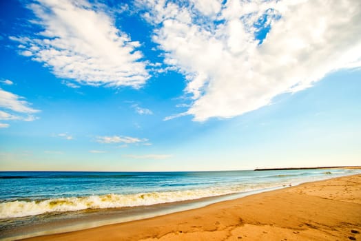 lonesome beach of the Baltic Sea