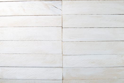 White wooden wall texture background. Top views.