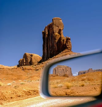 Monument Valley by car in Arizona