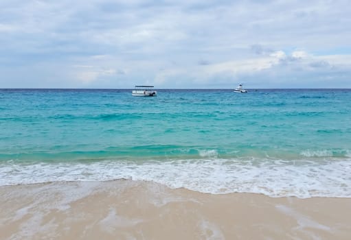 Beach in Turks Islands, Caribbean