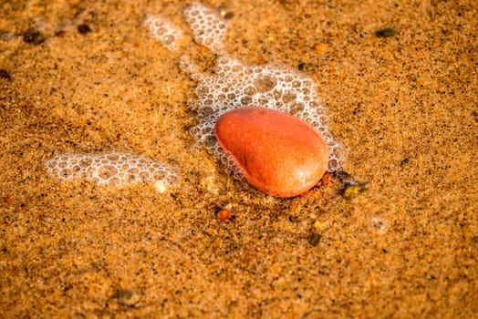 pebble stone on a beach