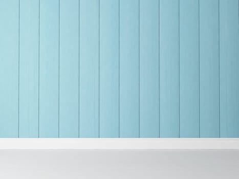 painted vertiical  blue wooden rendering wall background for your design