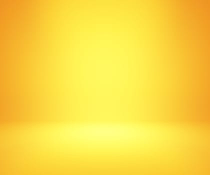 yellow and orange gradient abstract background rendering for display or montage your products by sedat seven