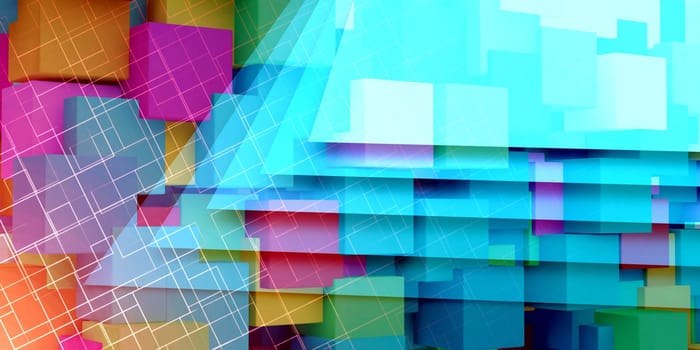 Futuristic Abstract as a Robotic Concept Art