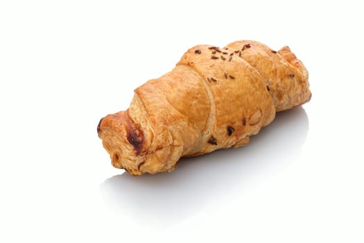 Schinkenhörnchen mit Kümmel aus Blätterteig