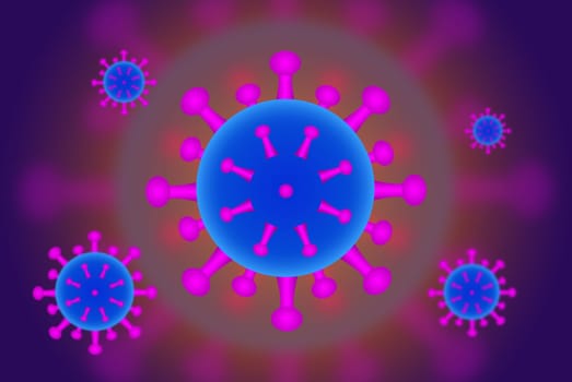 Contagious coronavirus outbreak and coronaviruses influenza medical crisis as dangerous flu strain cases or pandemic public health risk, a pathogen that attacks the respiratory tract.