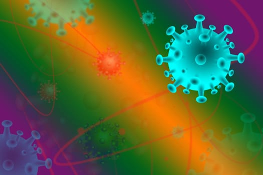 Contagious coronavirus outbreak and coronaviruses influenza medical crisis as dangerous flu strain cases or pandemic public health risk, a pathogen that attacks the respiratory tract.