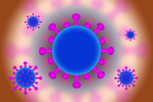 Contagious coronavirus outbreak and coronaviruses influenza medical crisis as dangerous flu strain cases or pandemic public health risk, a pathogen that attacks the respiratory tract.