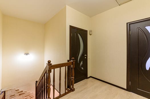 Russia, Moscow- December 05, 2019: interior room apartment modern bright cozy atmosphere. general cleaning, home decoration, preparation of house for sale