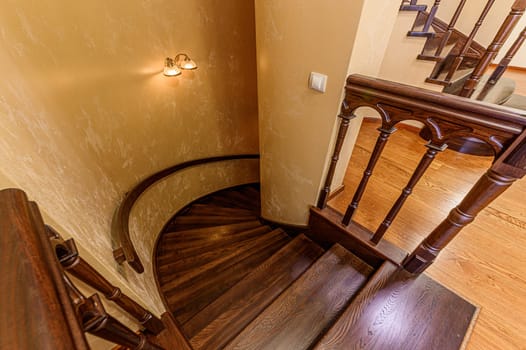 Russia, Moscow- December 05, 2019: interior room apartment modern bright cozy atmosphere. general cleaning, home decoration stairs, steps