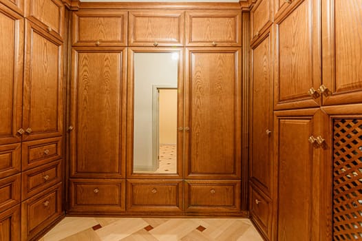 Russia, Moscow- December 05, 2019: interior room apartment modern bright cozy atmosphere. general cleaning, home decoration, preparation of house for sale