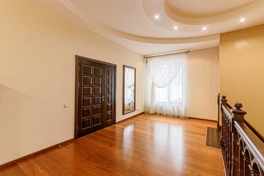 Russia, Moscow- December 05, 2019: interior room apartment modern bright cozy atmosphere. general cleaning, home decoration, preparation of house for sale