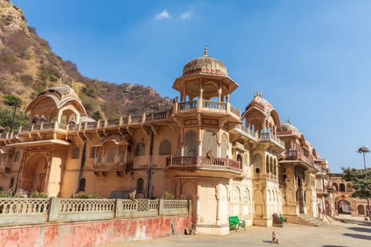 Shri Sitaram Ji Temple in Jaipur area, India.