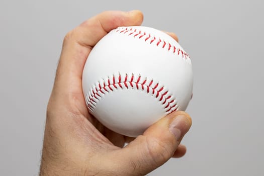 baseball ball white sport hand holding game