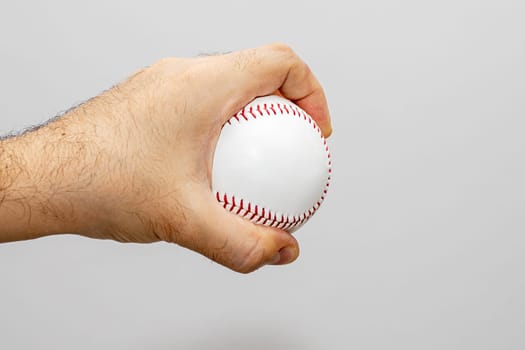 baseball ball white sport hand holding game