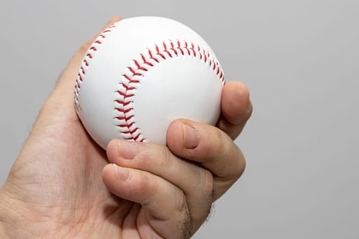 baseball ball white sport hand holding game