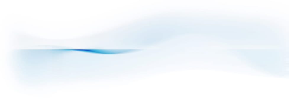abstract light blue and white motion lines on blurred light blue horizontal background banner