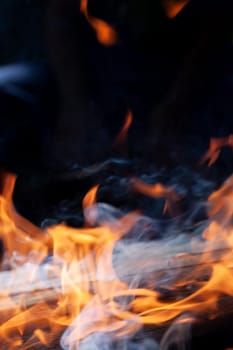 blaze fire flame texture background. A blurry photo of a fireundefined
