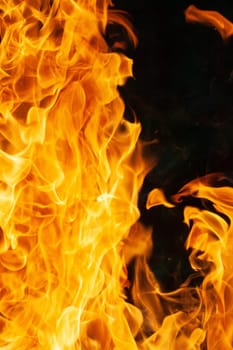 blaze fire flame texture background. A blurry photo of a fireundefined