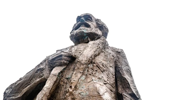 TRIER, GERMANY - SEPTEMBER 13, 2019: Statue of famous communist Karl Marx in Trier, Germany