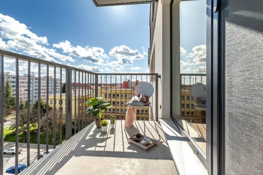 Interior photo shoot in a modern apartment. High quality photo