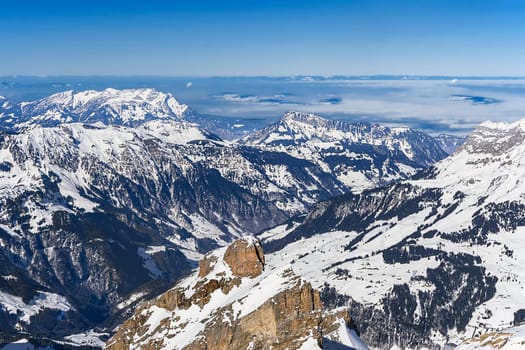 View to engelbergertal and Pilatus