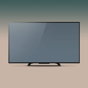 Smart LED Ultra HD TV mock-up series, psd with smart layers template ready for your design