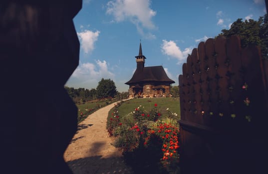 We travel to the wooden church