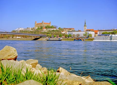 River Danube in Bratislava, Slovakia