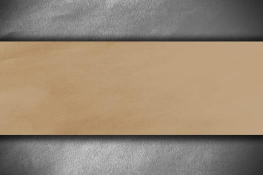 brown paper on white wall