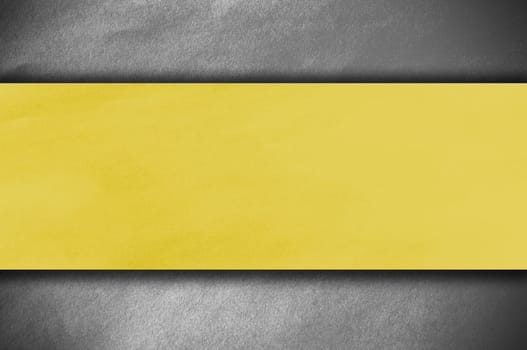 yellow paper on white wall