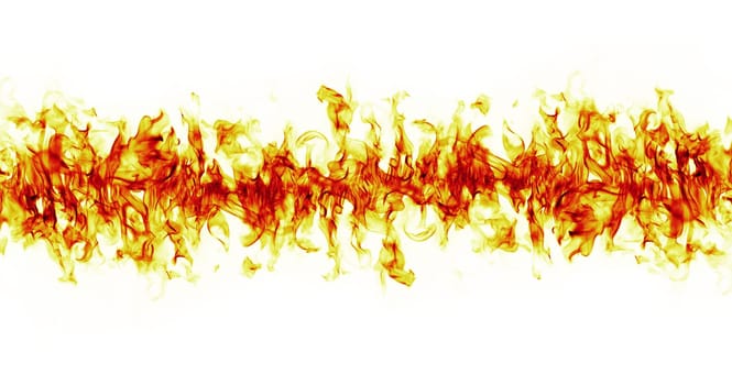 fire flames on black background