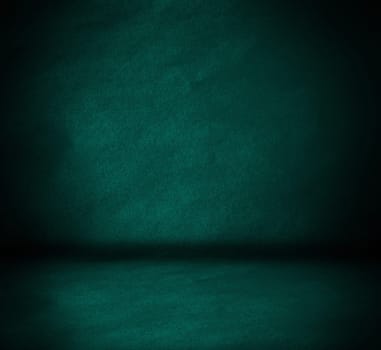 blue wall and floor interior background