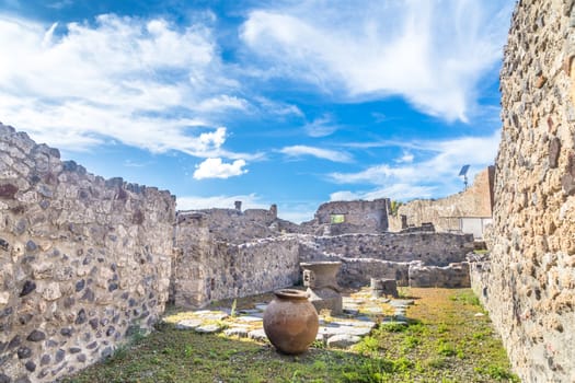 Ancient ruins of Pompeii, Italy