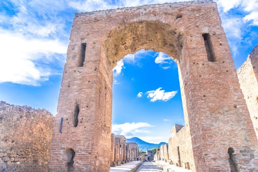 Ancient ruins of Pompeii, Italy
