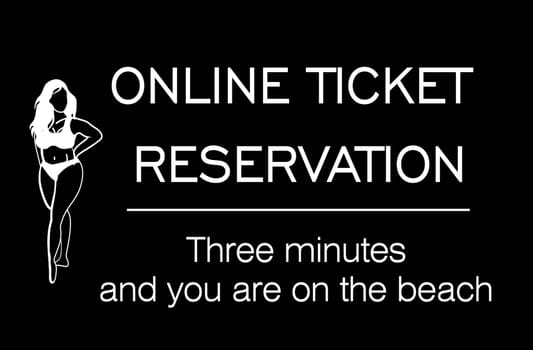 booking and buying tickets online. ONLINE SERVICE OF TOURIST SERVICES. Journey. black woman in a swimsuit