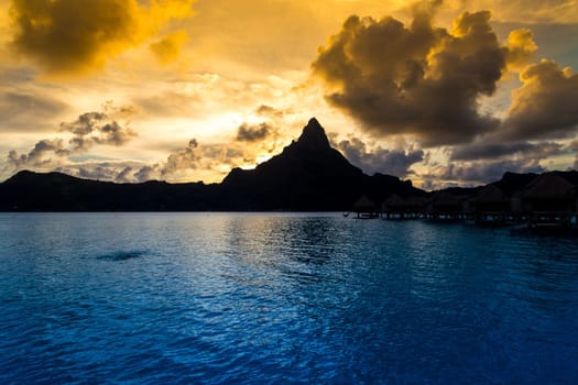 Bora Bora Island, French Polynesia.