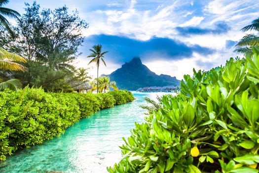 Bora Bora Island, French Polynesia.