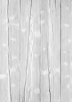 Old wood panel board painted in white. White wood textured background.