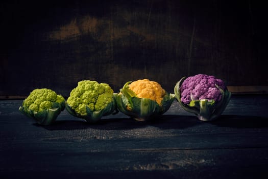 colorful cauliflower