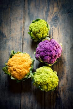 colorful cauliflower