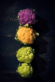 colorful cauliflower
