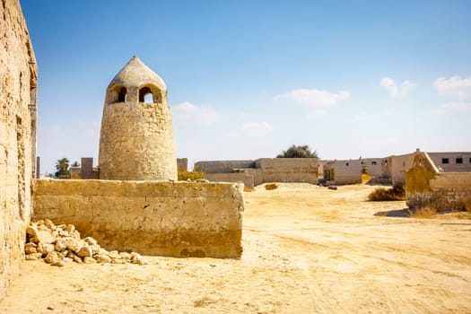 Ghost town of Al Jazirat Al Hamra in Ras Al Khaimah, UAE