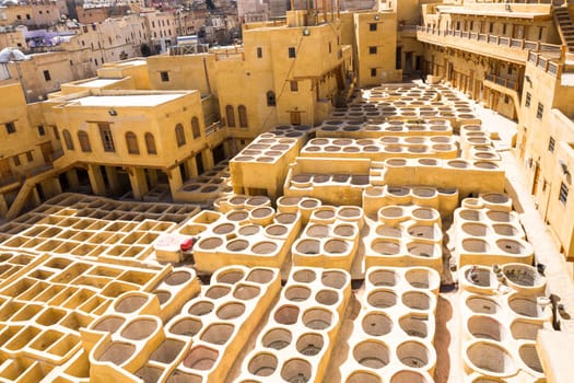 Tanneries, Medina of Fez, Morocco