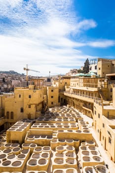 Tanneries, Medina of Fez, Morocco