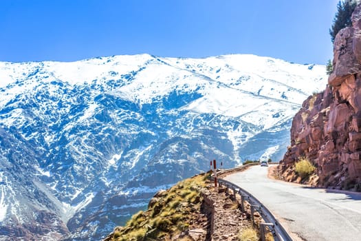 Atlas mountains in Morocco, Africa